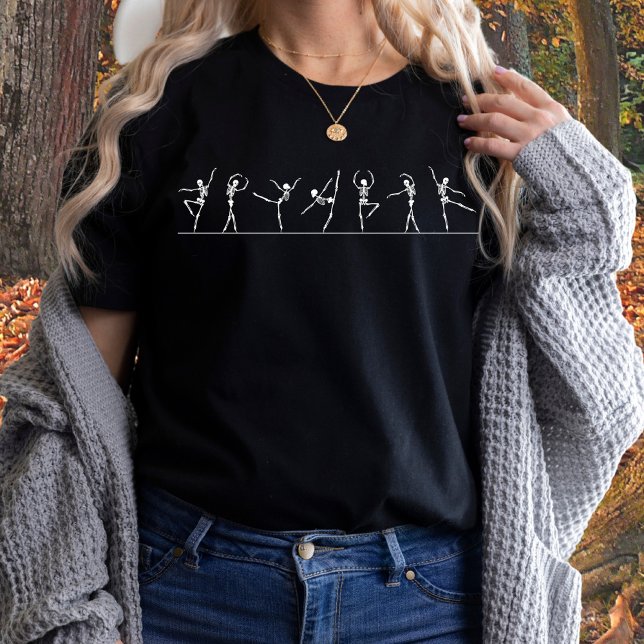 Tanzen Skeletto Ballerinas Ballerinas Ballet T-Shirt (Von Creator hochgeladen)