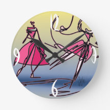 Tanzen, springen und drehen.