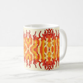 Tanzen Sunburst Pop der Abstrakten Kunst Kaffeetasse