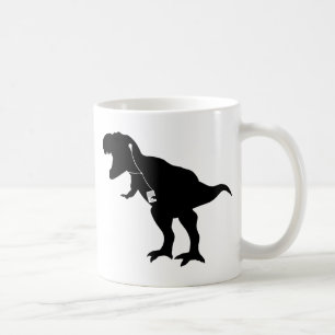 Tanzen T-Rex Entwurf Kaffeetasse