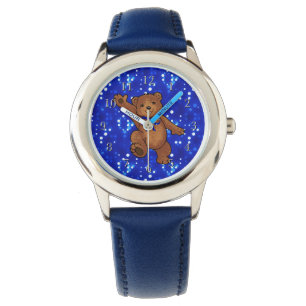 Tanzen-Teddybär Armbanduhr