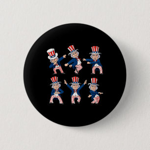 Tanzen Uncle Sam 4. Juli Tanz Challenge Boys Button