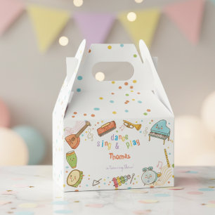 Tanzen und Kindergeburtstag Geschenkschachtel