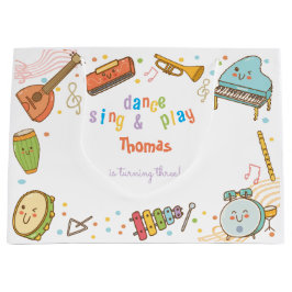 Tanzen und Kindergeburtstag Große Geschenktüte