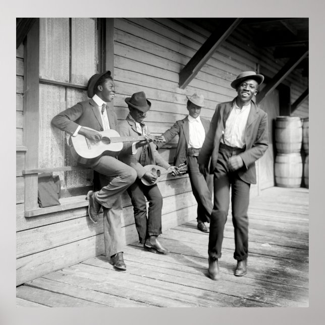 TANZEN und SPIELEN c. 1902 Poster (Vorne)