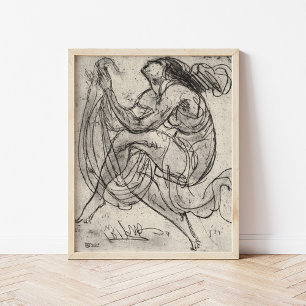 Tanzen Wilhelm Oesterle Poster