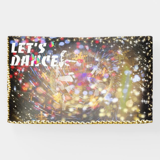 Tanzen wir Party Banner (Horizontal)