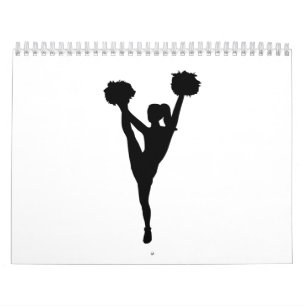 Tanzencheerleadermädchen Kalender
