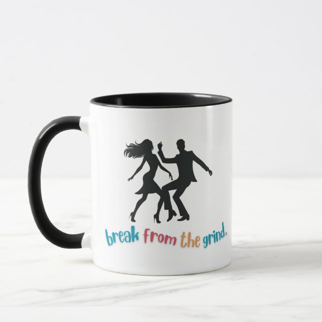 Tanzende 2 Kaffeetasse (Links)