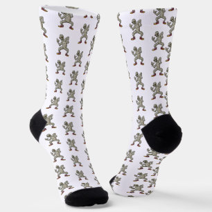 Tanzende ägyptische Mumie Socken