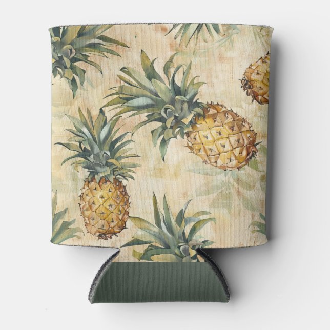 Tanzende Ananas Getränkekühler Dosenkühler (Vorderseite)