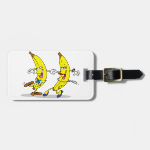 Tanzende Bananen-Gepäckanhänger Gepäckanhänger