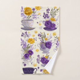 Tanzende Blume  Handtuch
