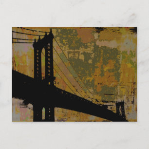 Tanzende Brücke ~ Postkarte Modern