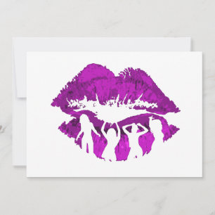 Tanzende Cocktail Girls Lippen