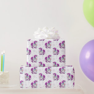 Tanzende Einhörner Geschenkpapier