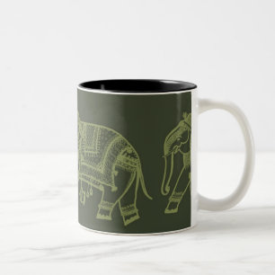 Tanzende Elefanten - Tasse