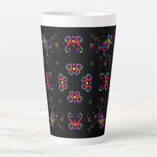 Tanzende Fiesta Blumen Milchtasse