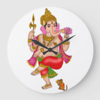 Tanzende Ganesha-Uhr
