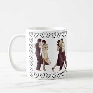 Tanzende Herzen Tasse