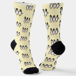 Tanzende Pinguine Abschluss Socken
