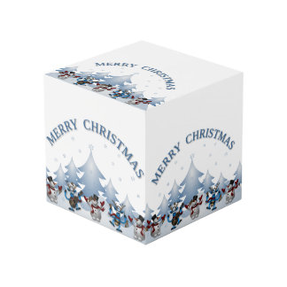 Tanzende Schneemänner Weihnachten Würfel