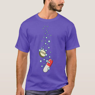 Tanzende Techno Disco-Musik T-Shirt