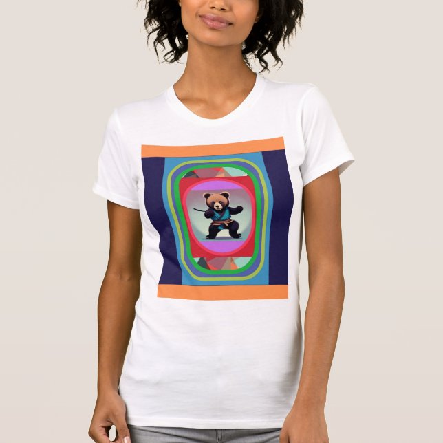 Tanzender Bär 2 T-Shirt (Vorderseite)