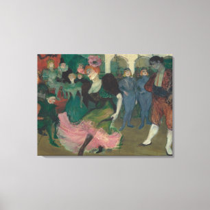 Tanzender Bolero - Toulouse-Lautrec-Malerei Leinwanddruck