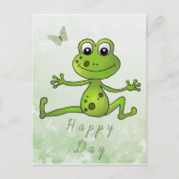 tanzender Frosch