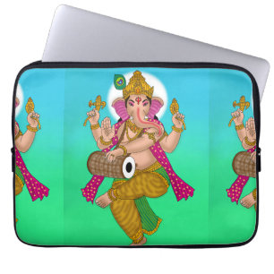 Tanzender Ganesha Laptop-Schutzhülle Laptopschutzhülle