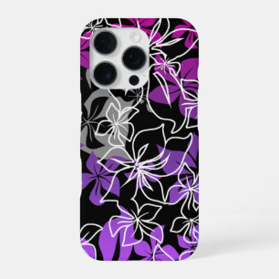 Tanzender Hibiskus Hawaiian Blend Floral Magenta iPhone 16 Pro Hülle