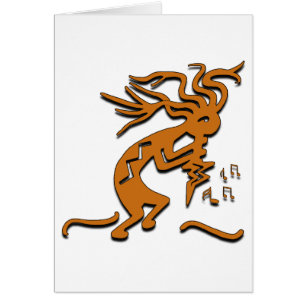 Tanzender Musikalischer Freudenspender Kokopelli
