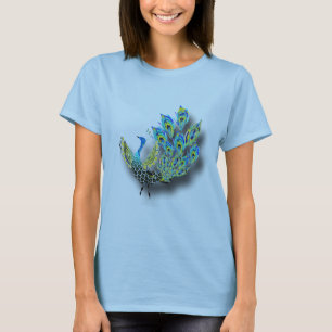 Tanzender Pfau T-Shirt