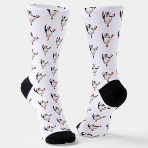 Tanzender Pinguin Socken