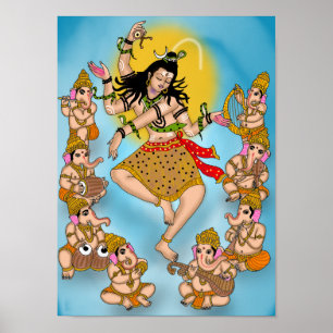 Tanzender Shiva Poster