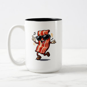 Tanzender Speck Zweifarbige Tasse