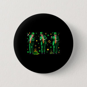 Tanzender Trump St. Patrick's Day , Uni-Erwachsene Button