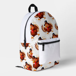 Tanzender Truthahn Bedruckter Rucksack