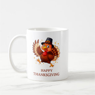 Tanzender Truthahn Kaffeetasse