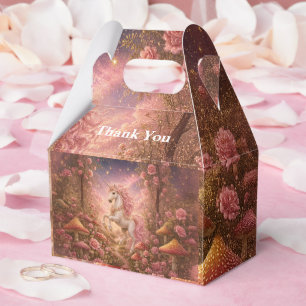 Tanzendes Einhorn Enchanted Meadow Danke Geschenkschachtel