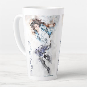Tanzendes Mädchen Milchtasse