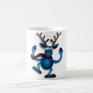 TANZENDES RENTIER KAFFEETASSE