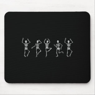 Tanzendes Skelett Lustiges Halloween-Kostüm Totenk Mousepad