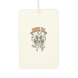 Tanzendes Skelett-Shirt Vintage Lustiger Knochen T Autolufterfrischer