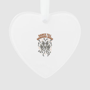 Tanzendes Skelett-Shirt Vintage Lustiger Knochen-T Ornament