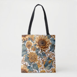 Tanzendes Sonnenblumen-Musterdesign