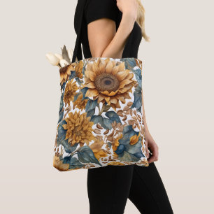 Tanzendes Sonnenblumen-Musterdesign