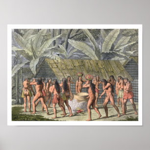 Tanzenfestival des Camacani amerikanischen Poster