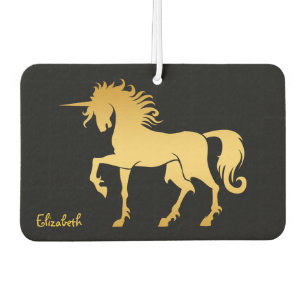 Tanzenunicorn-Silhouette-Luft-Erfrischungsmittel Autolufterfrischer